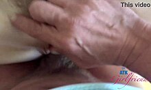 lilly bell, the sweet innocent nurse, creaming from pussy licking in hospital, then taking cock deep pov