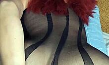 Beautiful Redhead With Big Tits Using Toy For Fun, Enjoyable Session After Self-Pleasure, From Back To Front, Anal Play