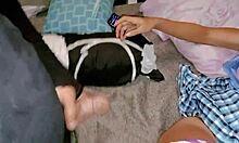 Step Uncle Creams Juicy Pussy Before School