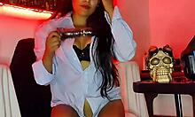 intense perreo dancing with karol g and alicia keys watch till the end and masturbate with me 😏