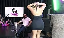 juli figueir� shows off her blowjob skills and pussy loving to swallow everything from felipe's medium cock