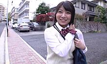 innocent beauty haruka learns to tease male nipples firsthand