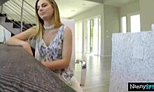 Sydney Cole Saves Nanny Gig After Riding Boss Cock