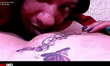 Brunette Young Girl with Delicious Ass and Muscular Boyfriend Kissing Passionately