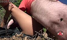 Outdoor creampie adventures 😍