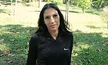 Ashley Sanz Invites Intense Ass Fucking