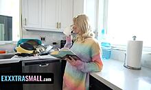 oh man this nerdy book girl with pierced nipples turns into a total orgasm machine when she gets her pussy licked and fucked by that big cock