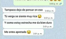 Latina Bouncing Hard On A Big Black Cock