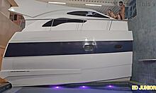 Blonde Teen Fucked Without Condom On Yacht In Red And Sheer