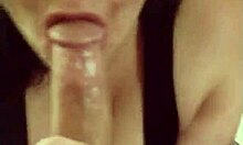 She thinks if she sucks my cock like a pornstar ill let her be a pornstar