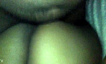 big booty ebony gets cum on her monster dick