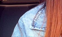 Sexy App Driver Catches Passenger Masturbating in Car