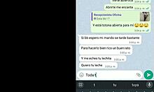 Latina Bouncing Hard On A Big Black Cock