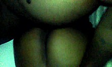 big booty ebony gets cum on her monster dick