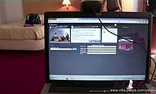 two spanish girls explore toys and handjobs in a steamy lesbian encounter