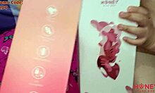 Using App-Controlled Rabbit Vibrator On Holes