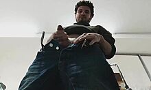 i feel so excited sneaking in the shop to jerk my monster cock