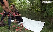 Behind the Scenes with Julia North in Forest Encounter