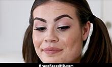 Thick Latina Teen With Braces Gets Fucked By Big Cock