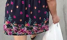 Madura Flashes Her Fat Ass In Upskirt On The Street!