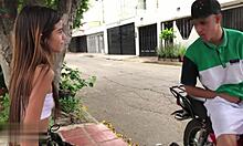 Vecino Casi Me Roba Mi Celular Y Termina Dandome Una Dura Follada Con Su Polla Tan Grande Historia Completa