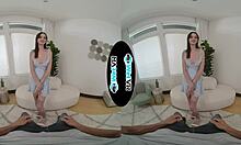 Melanie Marie Rides Big Cock In POV While Her Boyfriend Watches The Sex