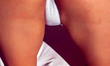 latina hottie starts morning with pov blowjob then reverse cowgirl sucking cock until cum on ass