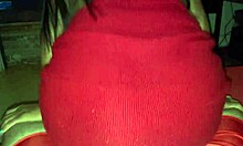 Watching a movie with stepfather leads to creamy surprise in her pussy