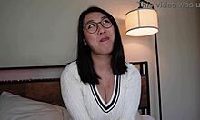 Shy Nerdy Asian Girlfriend Tofu Reveals Secret Nympho Side