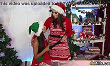 freya passionately tests strapon with cute teen stepdaughter