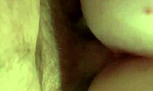 amateur couple enjoys doggystyle fucking and creampie session