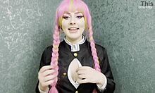 Let Mitsuri's Breasts Tease Your Cock To Cum