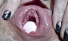 Homemade clit orgasm with big clit stimulation leading to intense amateur pleasure