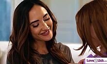 I let the neighbor's teen coed lick my shaved pussy