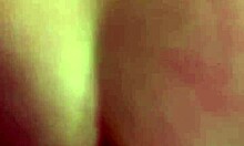 amateur couple enjoys doggystyle fucking and creampie session