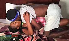 Friends act out intimate scenes in the bedroom