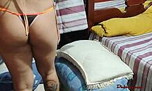 Angry Maid Waits For Big Dick Payment From Barbie Fit