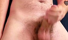 Big Cock Jerk Off with Moaning Cumshot