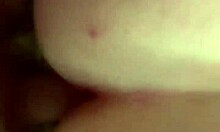 amateur couple enjoys doggystyle fucking and creampie session