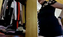 Italian Nerd Teases With Striptease Before Rough Assfucking And Farting