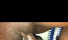 She bent over for a deepthroat and got a creampie in her ass