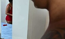 Young latina amateur gives blowjob and fucks monster cock in pov, ending with creampie