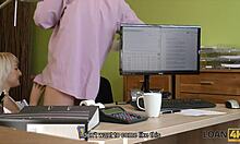 Loan4K Agent Bangs Tight Teen Pussy Before Approving Her Loan