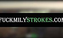 Step Sisters Everly Haze And Sophia Sweet Fight Passionately Before Bent Over Doggystyle And Riding