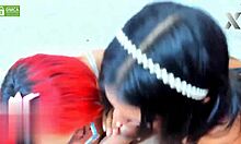 Wild Threesome Blowjob With Big Dick Sluts!