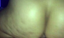 Superhot blonde amateur rides reverse cowboy in homemade scene