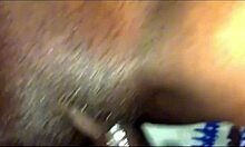 She bent over for a deepthroat and got a creampie in her ass