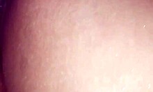 Latina girlfriend makes me cum in the bathroom with a blowjob