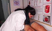 Housewife Experiences Erection From Nurse's Handjob In Hospital