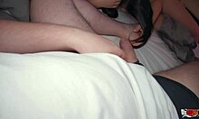 Stepmom Catches Stepson Masturbating Her Pussy